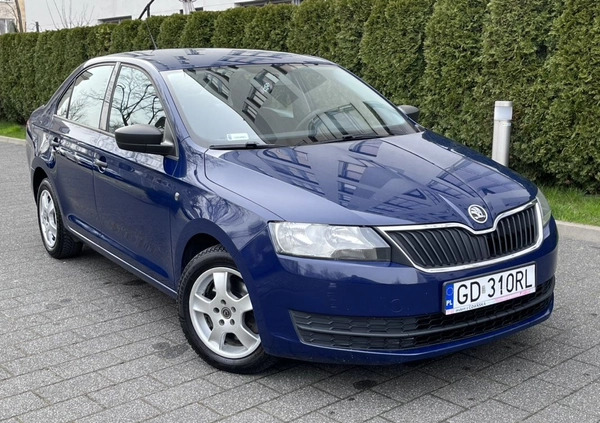 Skoda RAPID cena 18900 przebieg: 228561, rok produkcji 2014 z Warszawa małe 92